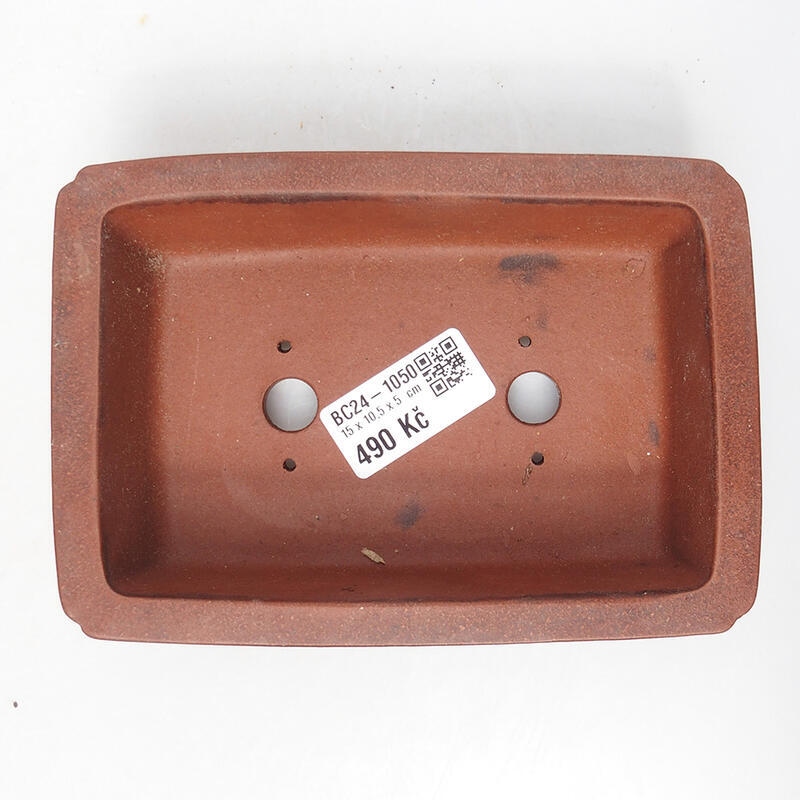 Bonsai tál 14,5 x 10 x 5 cm, barna