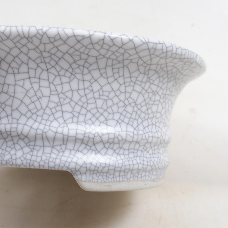 Bonsai tál 14,5 x 11,5 x 5,5 cm, raku színben