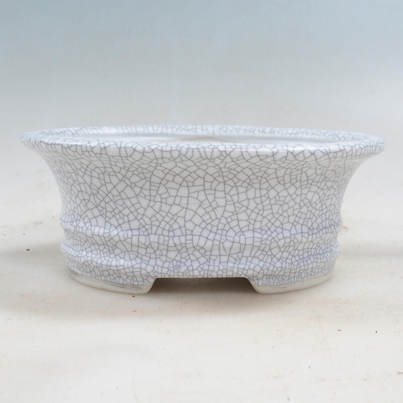 Bonsai tál 14,5 x 11,5 x 5,5 cm, raku színben