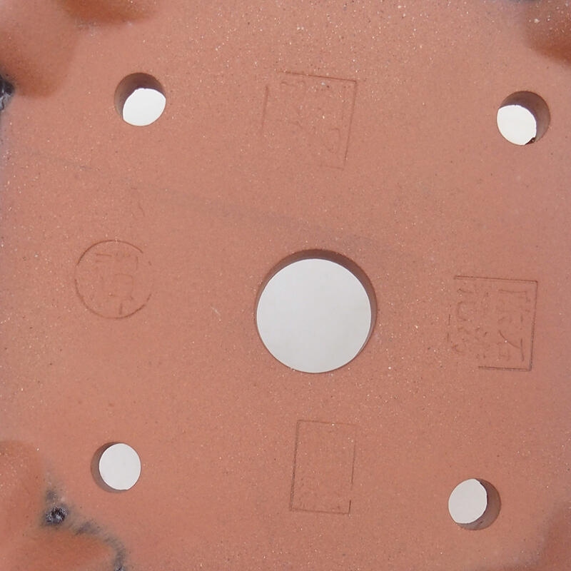 Bonsai tál 14,5 x 14,5 x 8,5 cm, barna színű