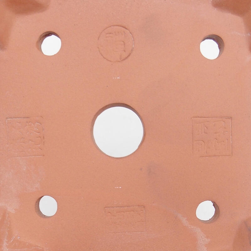 Bonsai tál 14,5 x 14,5 x 8,5 cm, zöld