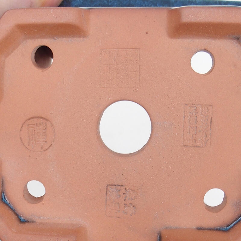 Bonsai tál 14 x 12 x 6 cm, kék színű