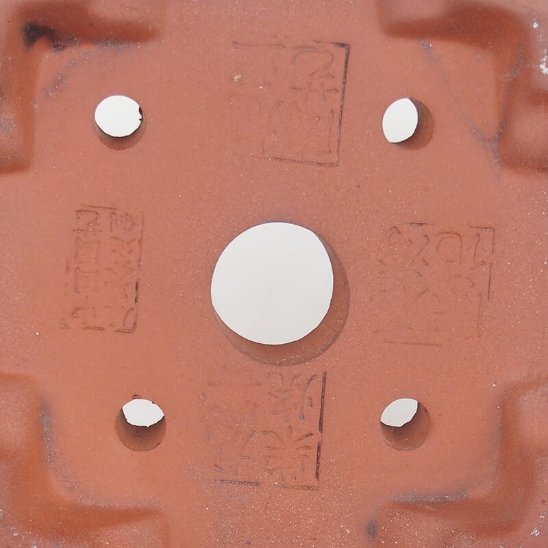 Bonsai tál 14 x 14 x 8 cm, kék színű