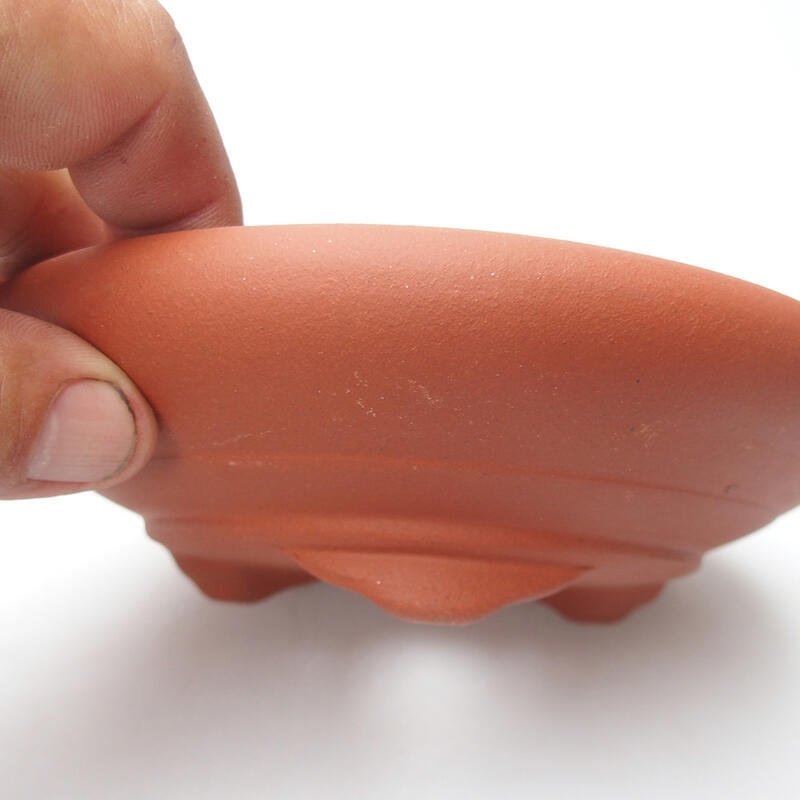 Bonsai tál 15,5 x 15,5 x 4,5 cm, téglaszínű, tégla színű