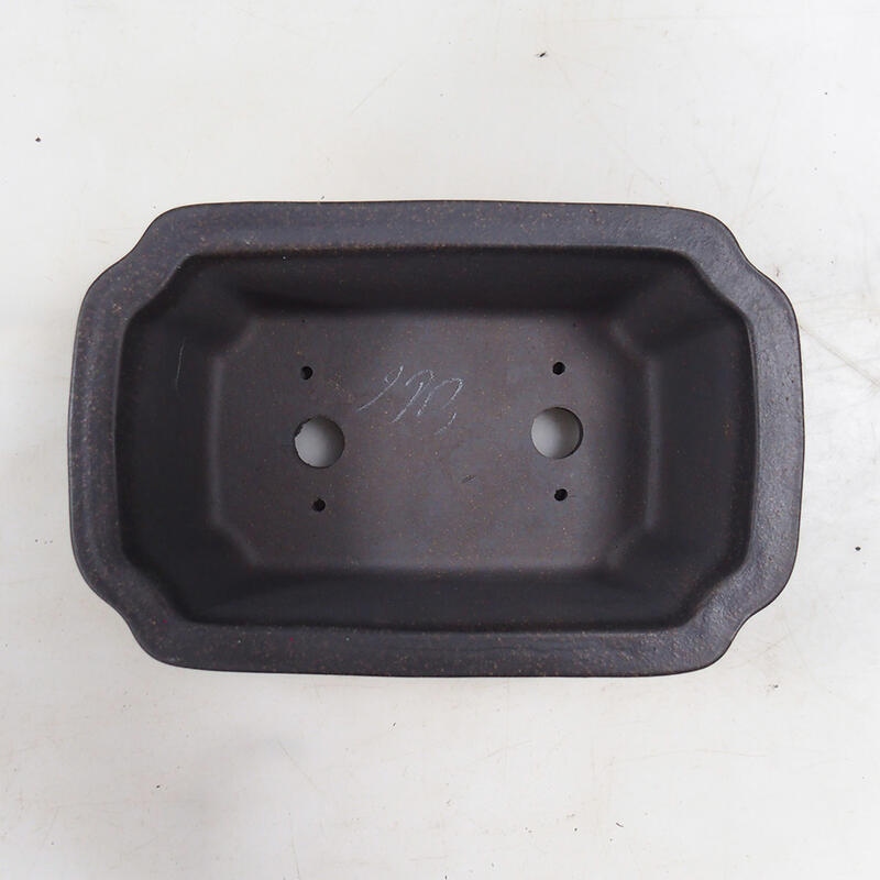 Bonsai tál 15 x 10 x 6 cm, barna