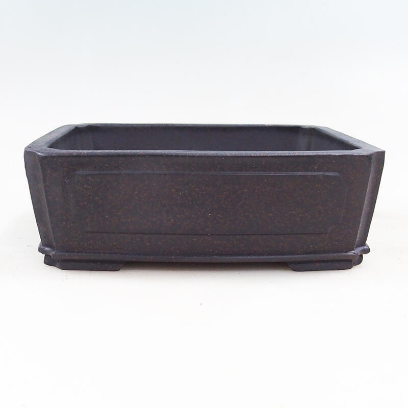 Bonsai tál 15 x 11 x 5 cm, barna