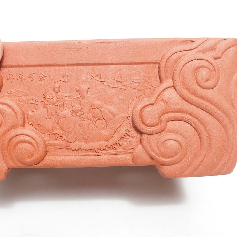 Bonsai tál 16 x 12 x 7 cm, téglaszínű, tégla színű