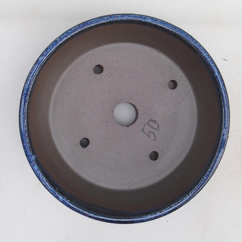 Bonsai tál 16 x 16 x 5 cm, kék színű