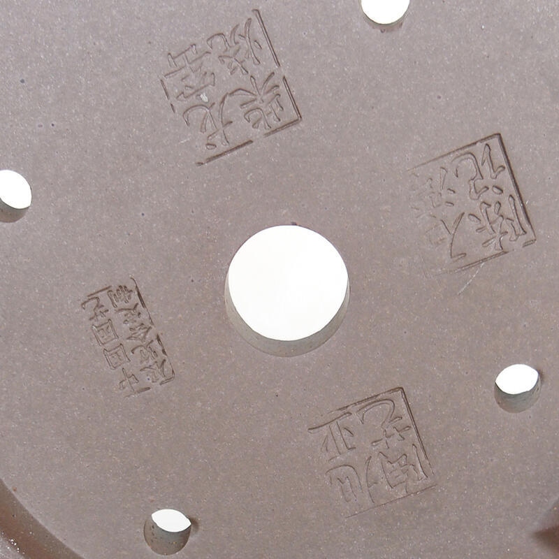 Bonsai tál 16 x 16 x 5 cm, bordó szürke színben