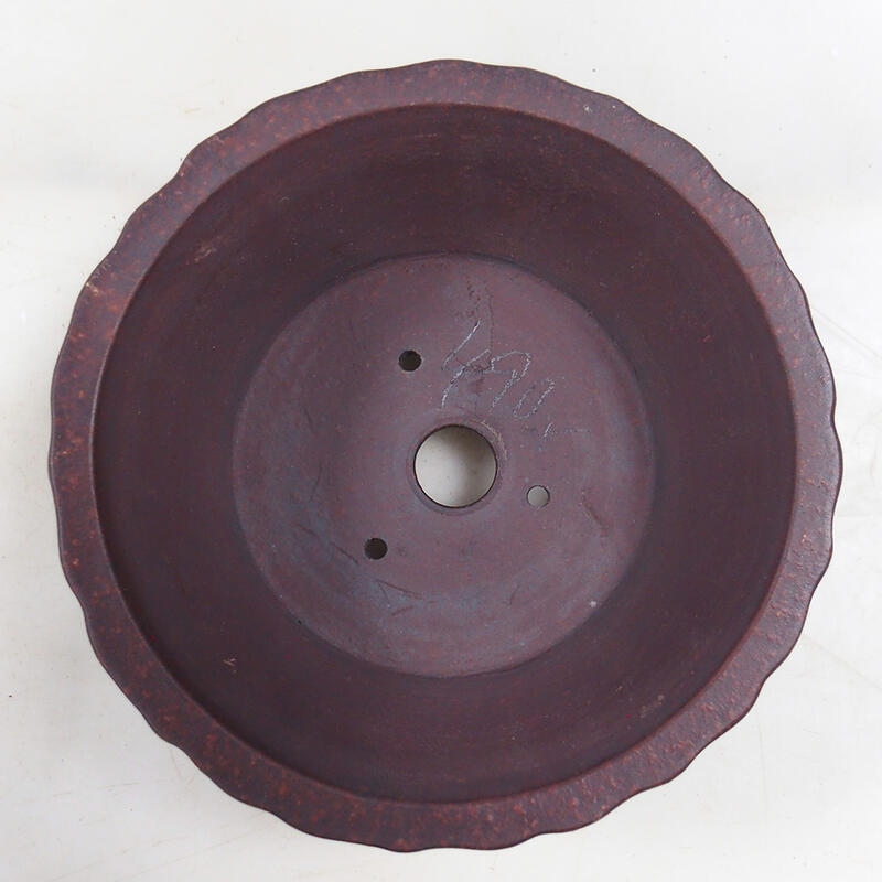 Bonsai tál 16 x 16 x 7 cm, barna