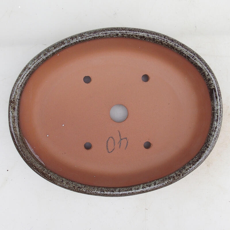 Bonsai tál 18,5 x 15 x 4,5 cm, barna színben