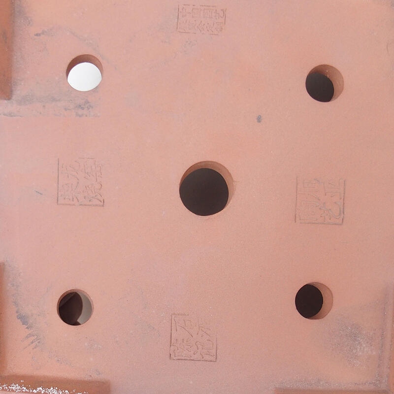 Bonsai tál 19,5 x 19,5 x 10 cm, barna színű