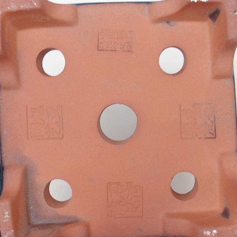 Bonsai tál 20,5 x 20,5 x 15 cm, kék színben