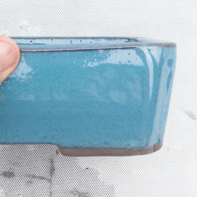 Bonsai tál 20 x 14 x 6,5 cm, kék színű