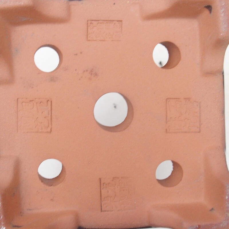 Bonsai tál 20 x 20 x 15,5 cm, barna