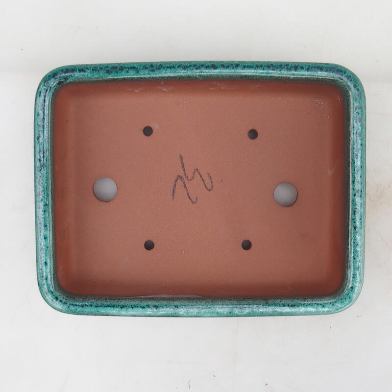 Bonsai tál 21,5 x 17 x 5,5 cm, zöld