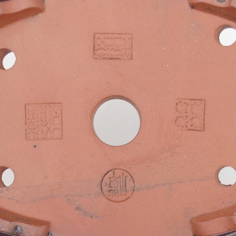 Bonsai tál 21 x 14 x 5 cm, barna