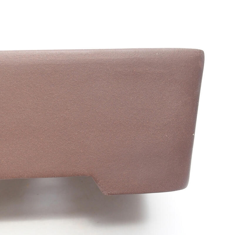 Bonsai tál 21 x 21 x 7,5 cm, barna