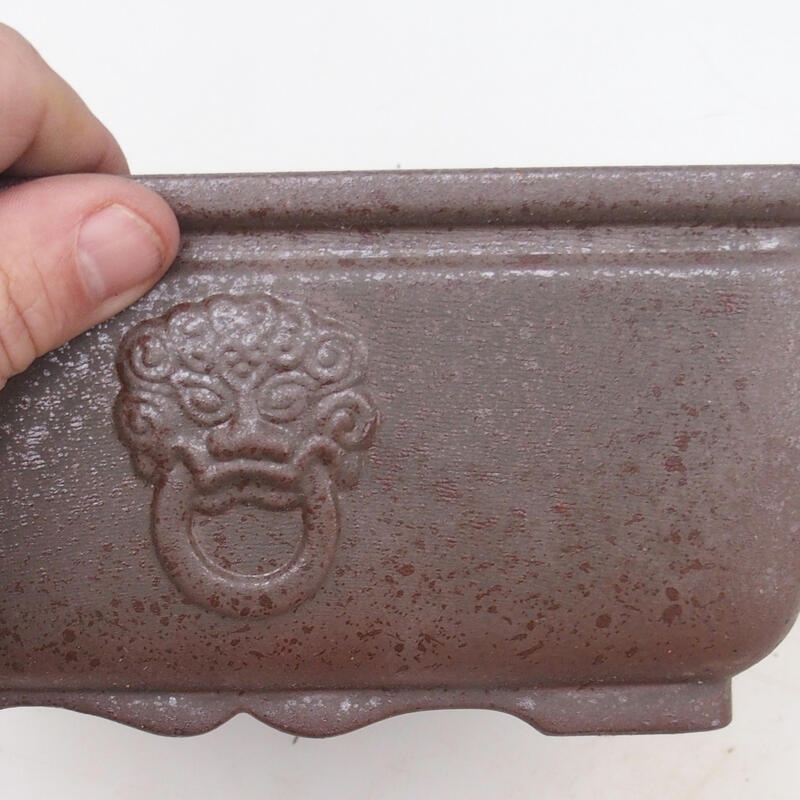 Bonsai tál 21 x 21 x 9 cm, natúr színben