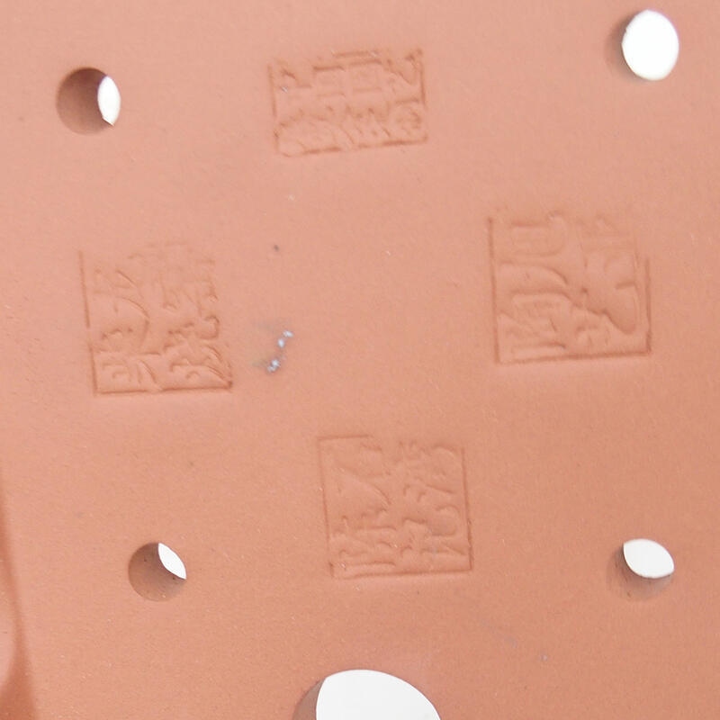 Bonsai tál 22 x 16,5 x 4 cm, bordó színű