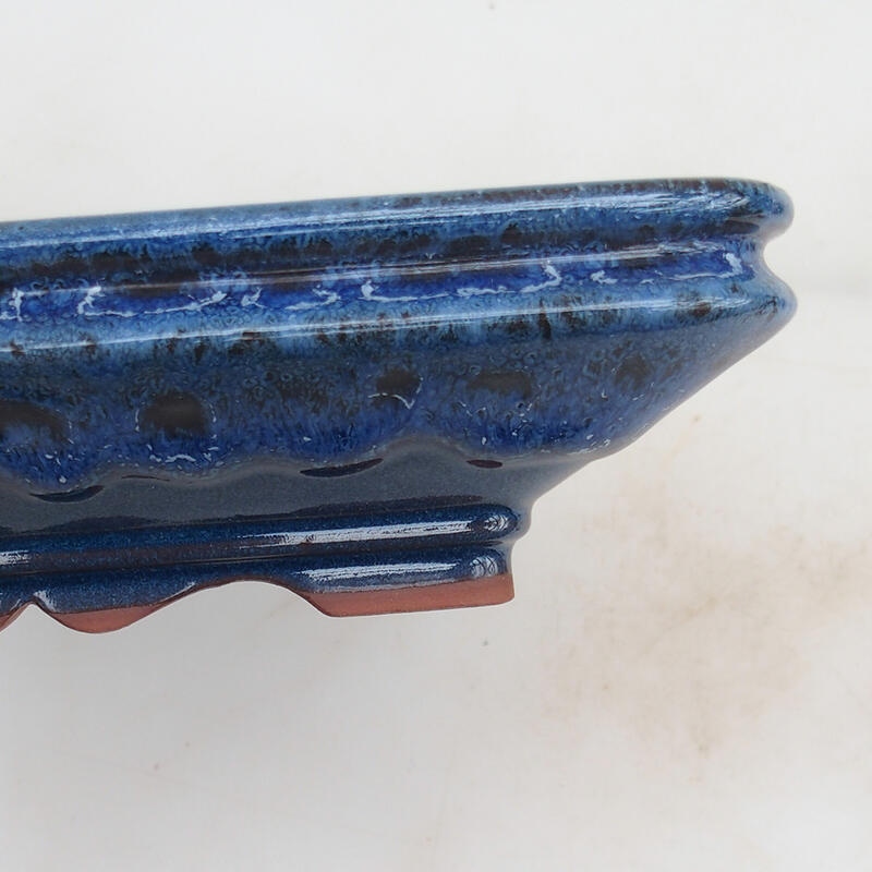 Bonsai tál 22 x 17 x 5,5 cm, kék színű