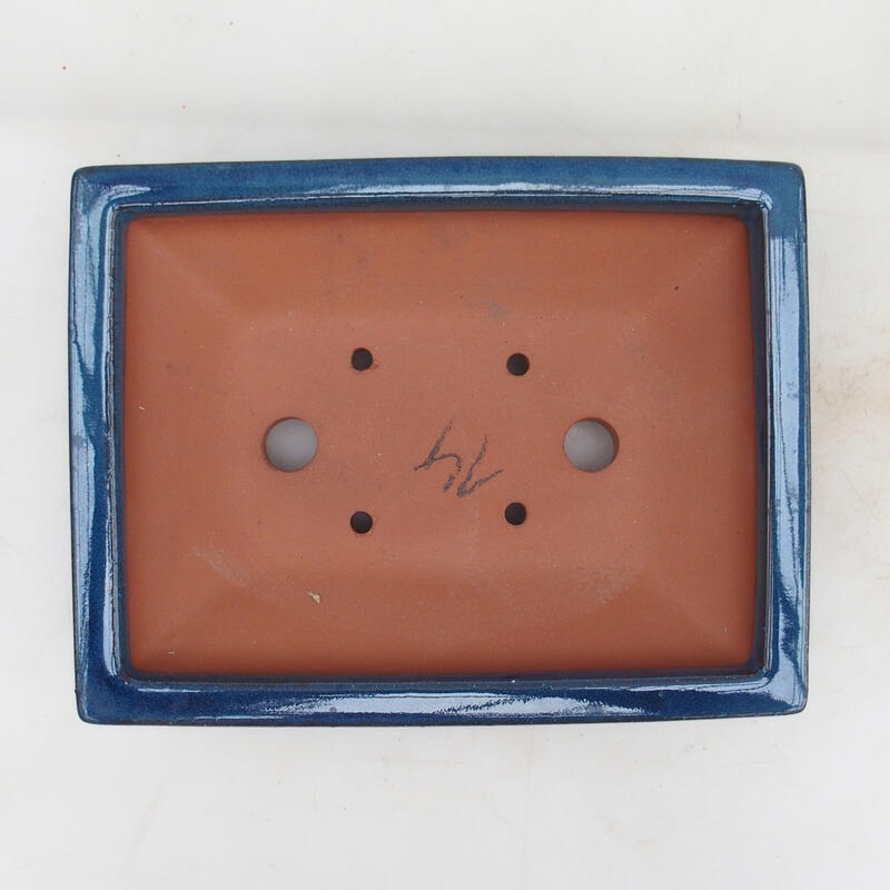 Bonsai tál 22 x 17 x 5,5 cm, kék színű