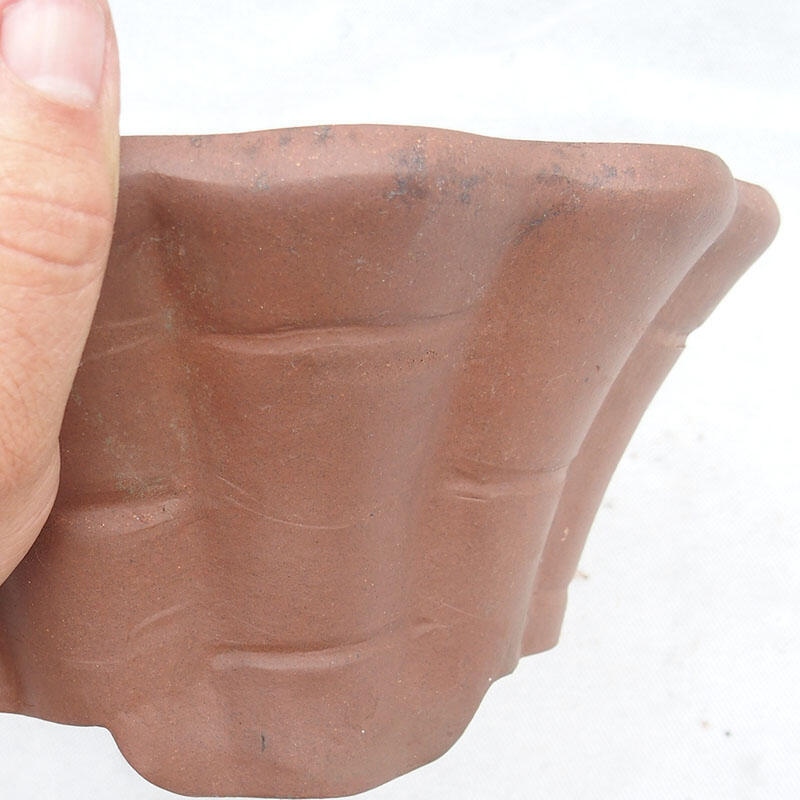 Bonsai tál 22 x 22 x 10 cm, színes rusztikus