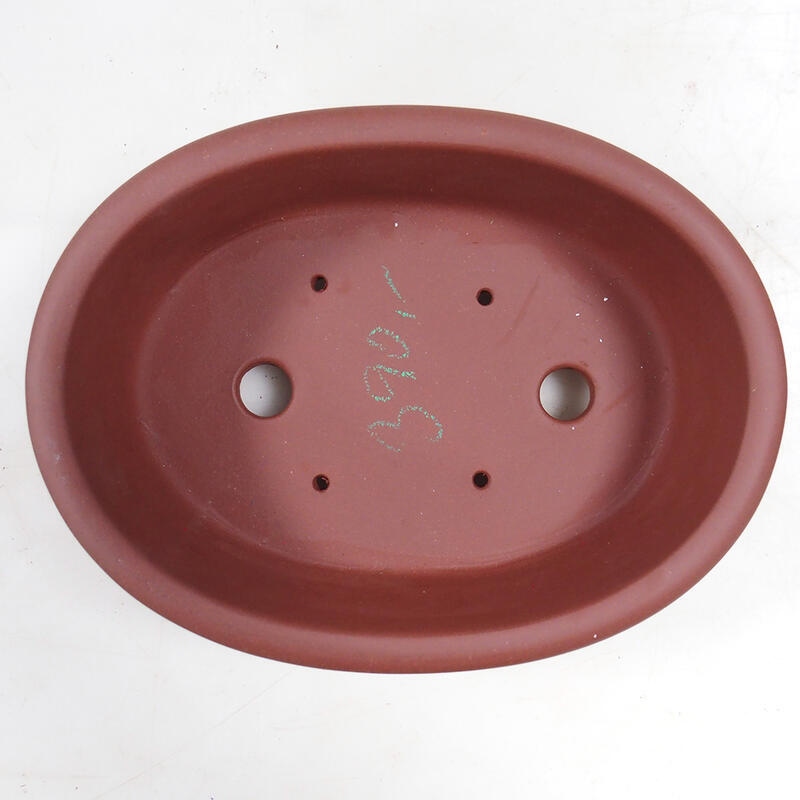 Bonsai tál 23,5 x 17,5 x 7,5 cm, téglaszínű, tégla színű