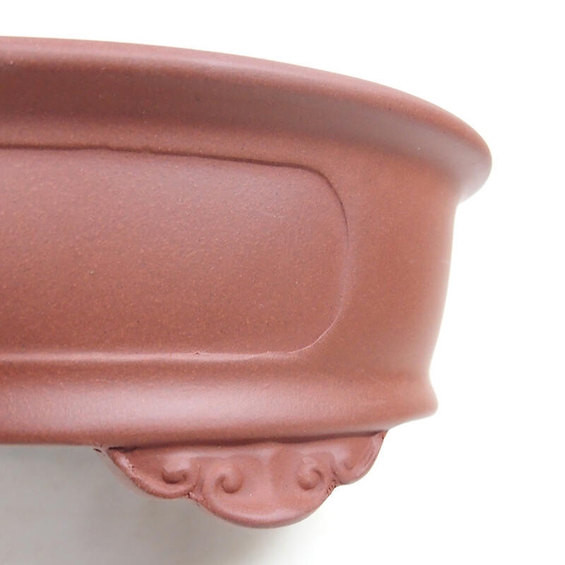 Bonsai tál 23,5 x 17,5 x 7,5 cm, téglaszínű, tégla színű