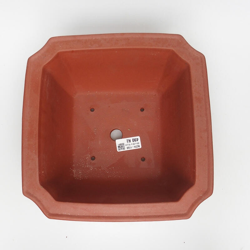 Bonsai tál 23 x 23 x 13 cm, tégla színű