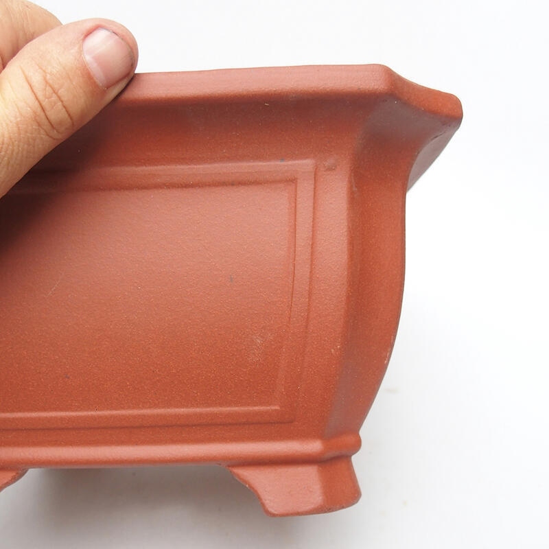 Bonsai tál 23 x 23 x 13 cm, tégla színű