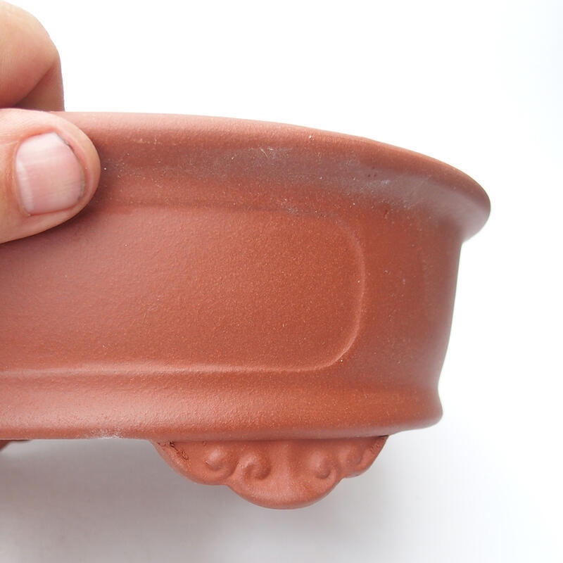 Bonsai tál 24 x 18 x 8 cm, téglaszínű, tégla színű