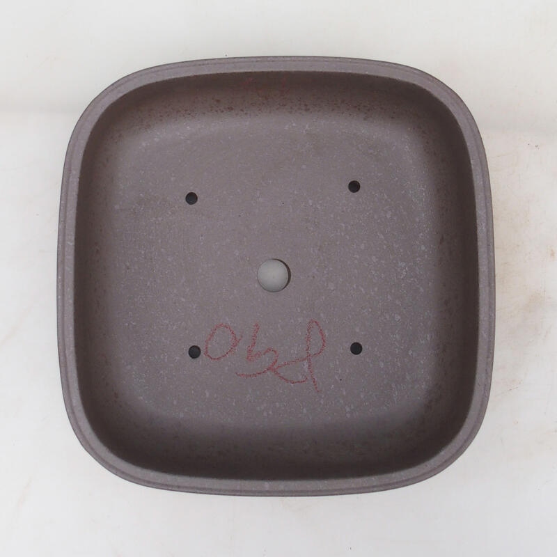 Bonsai tál 24 x 24 x 7 cm, natúr színű