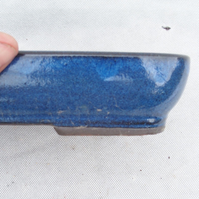 Bonsai tál 25 x 17 x 5 cm, kék színű