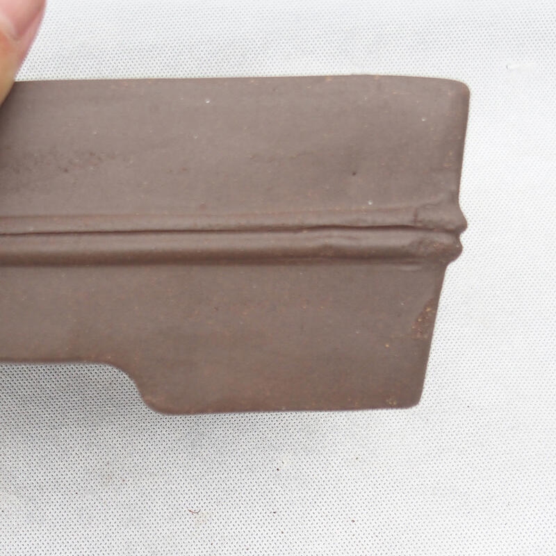 Bonsai tál 25 x 19 x 7 cm, barna