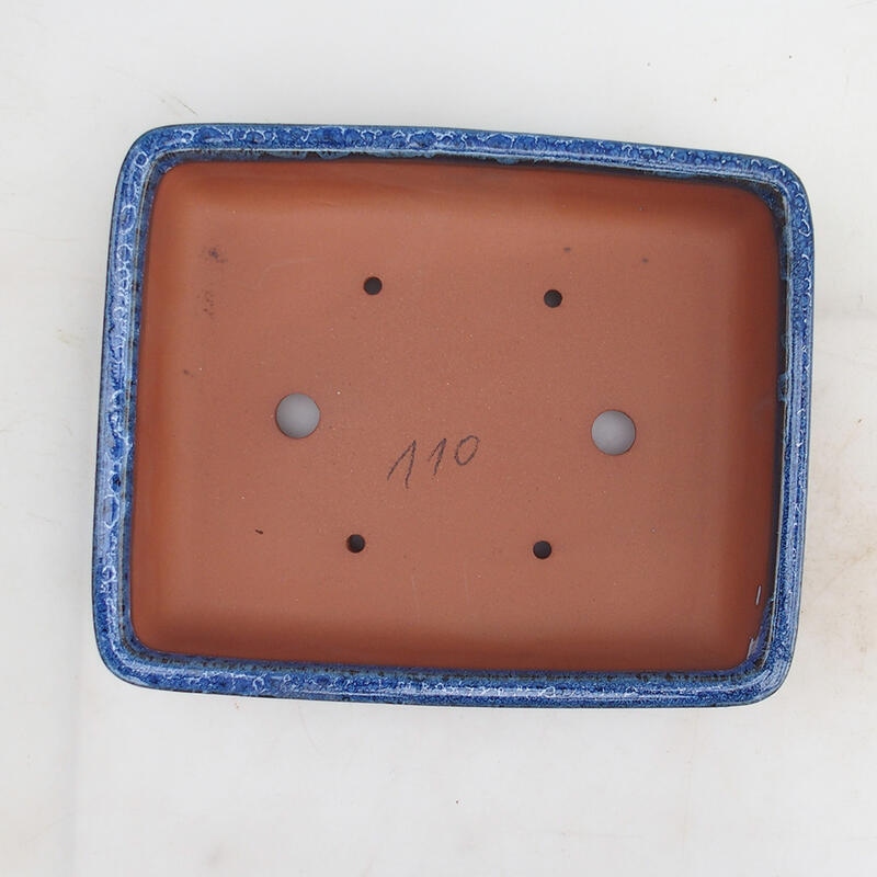 Bonsai tál 25 x 21 x 5,5 cm, kék színű