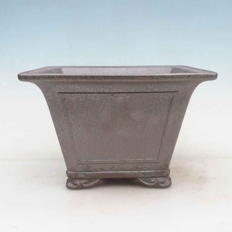 Bonsai tál 26 x 26 x 17 cm, natúr színben