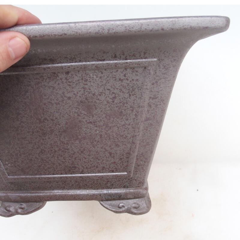 Bonsai tál 26 x 26 x 17 cm, natúr színben