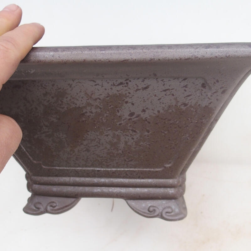 Bonsai tál 27 x 27 x 14,5 cm, natúr színben