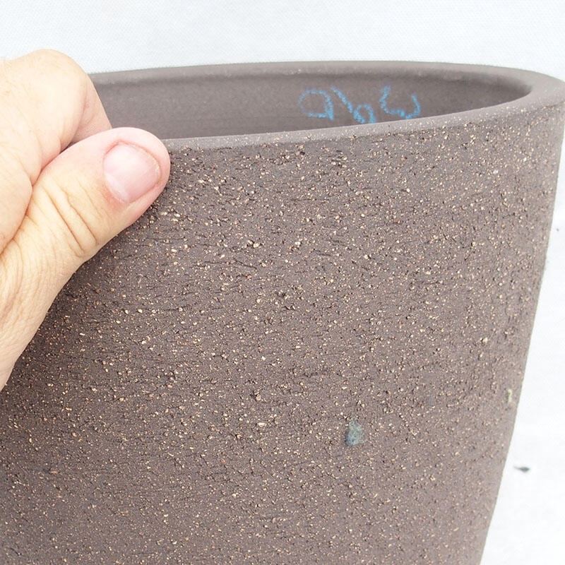 Bonsai tál 27 x 27 x 28 cm, színes rusztikus