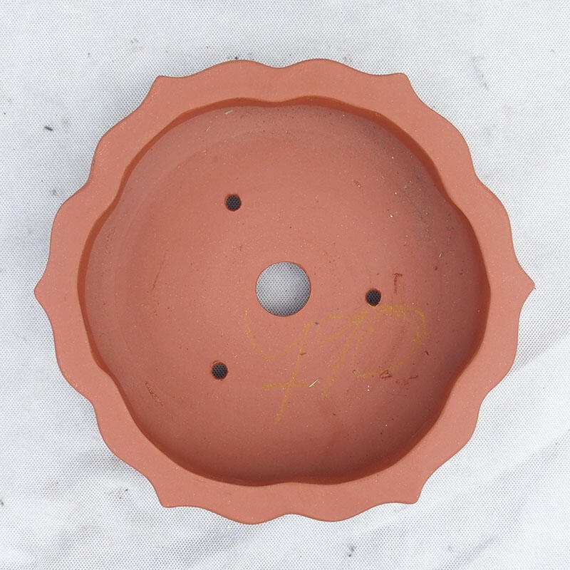 Bonsai tál 27 x 27 x 8 cm, színes rusztikus