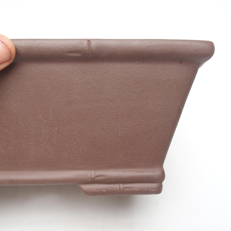 Bonsai tál 29 x 19 x 11 cm, barna