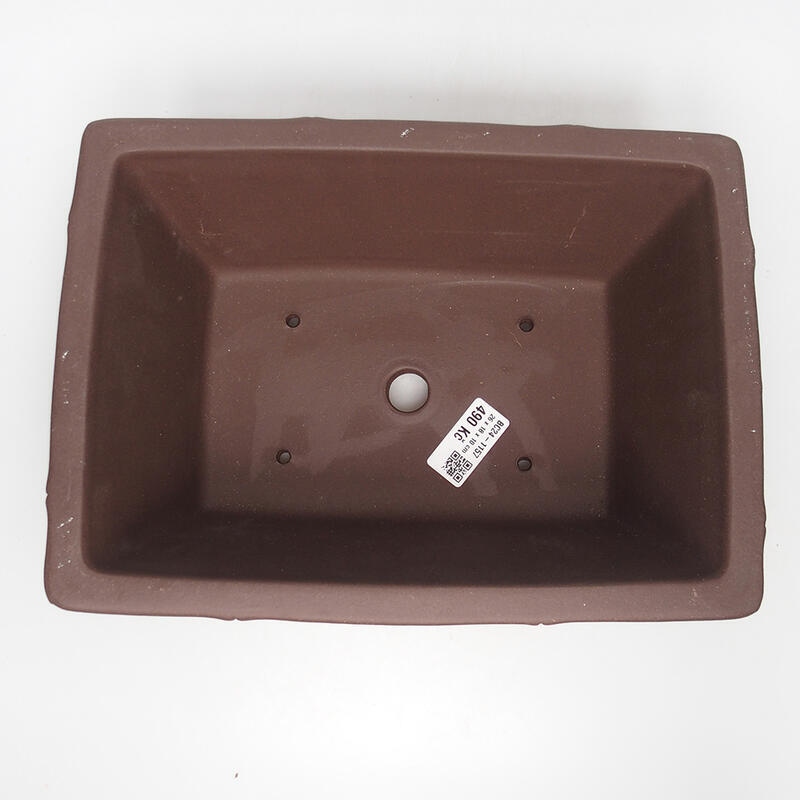 Bonsai tál 29 x 19 x 11 cm, barna