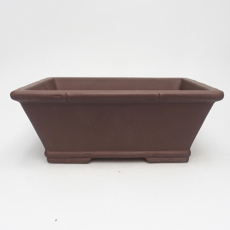 Bonsai tál 29 x 19 x 11 cm, barna