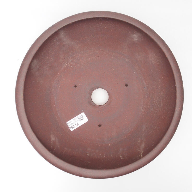 Bonsai tál 29 x 29 x 9,5 cm, barna-fekete színben