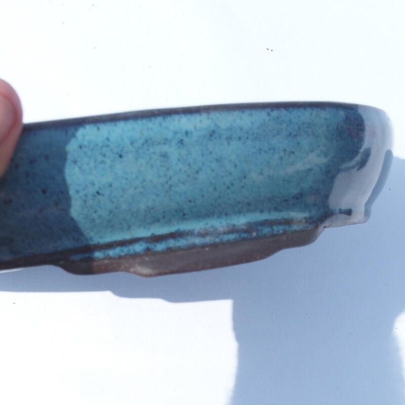 Bonsai tál 30 x 20 x 5 cm kék