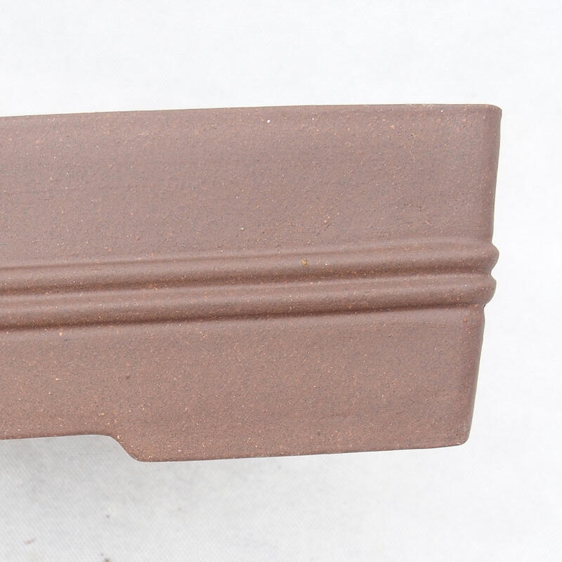 Bonsai tál 30 x 24 x 7 cm, barna