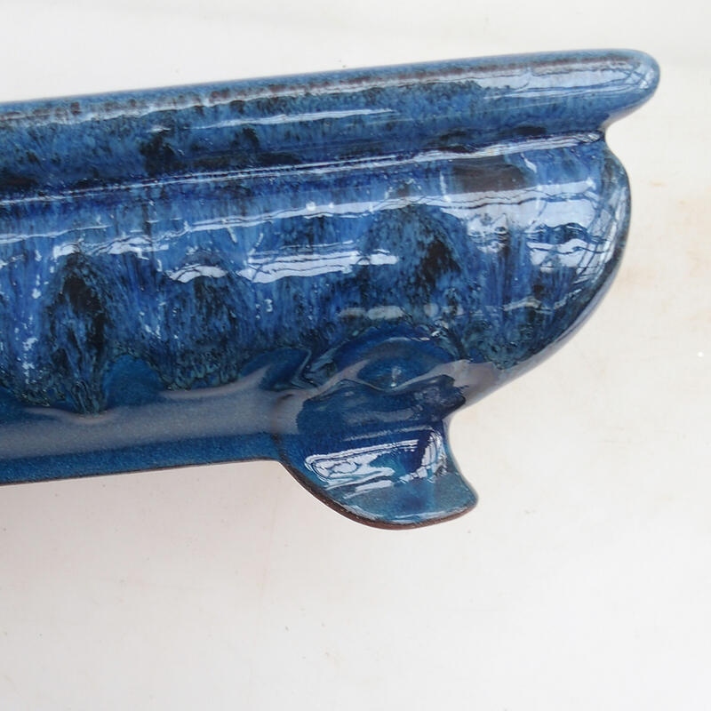 Bonsai tál 31 x 21 x 9,5 cm, kék színű