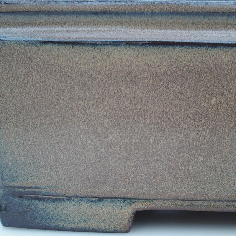 Bonsai tál 34 x 23 x 13,5 cm, barna