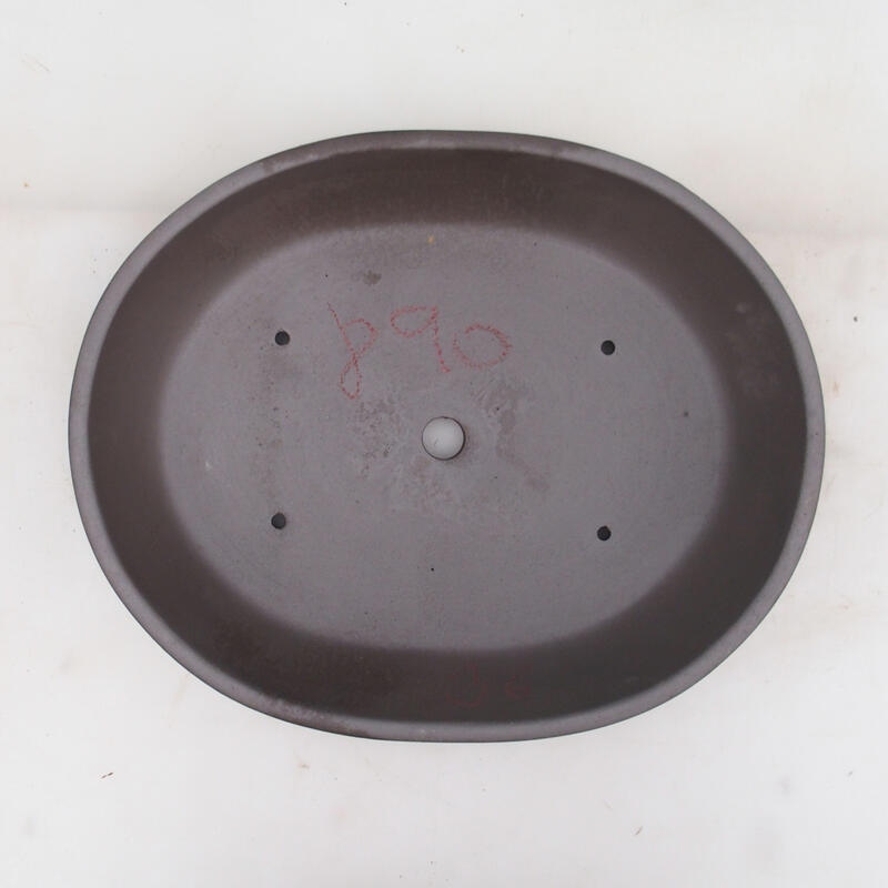 Bonsai tál 34 x 27 x 7,5 cm, natúr színben